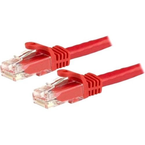 StarTech.com N6PATCH1RD networking cable Red 11.8" (0.3 m) Cat6 U/UTP (UTP)