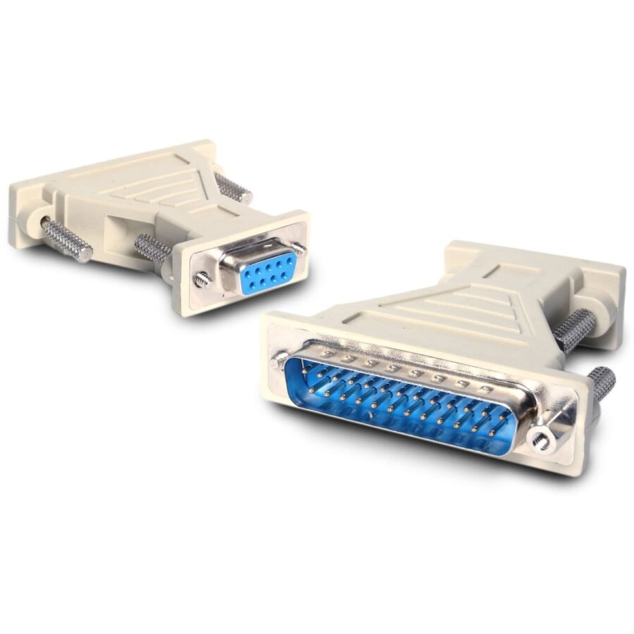 StarTech.com Adapter DB9F to DB25M Beige