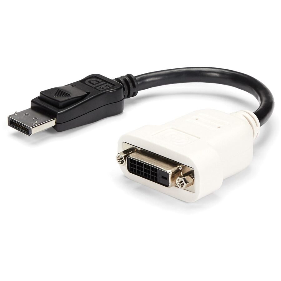 StarTech.com DP2DVI video cable adapter 9.45" (0.24 m) DisplayPort DVI-D Black