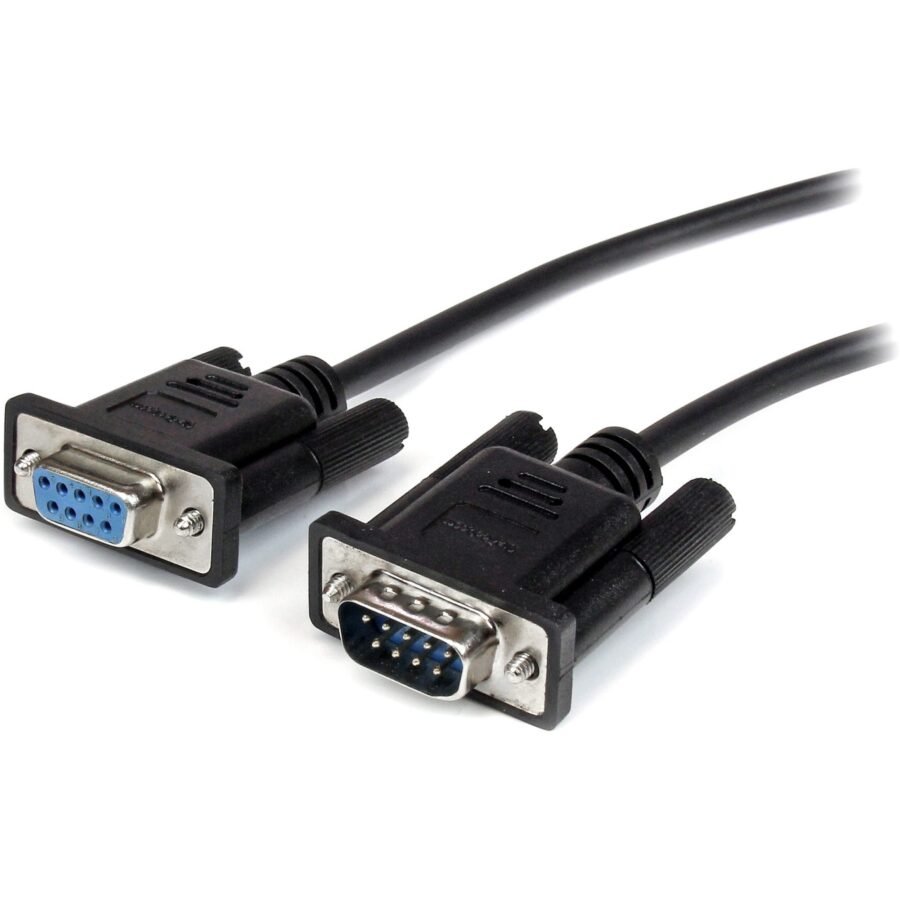 StarTech.com MXT1002MBK serial cable Black 78.7" (2 m) DB-9