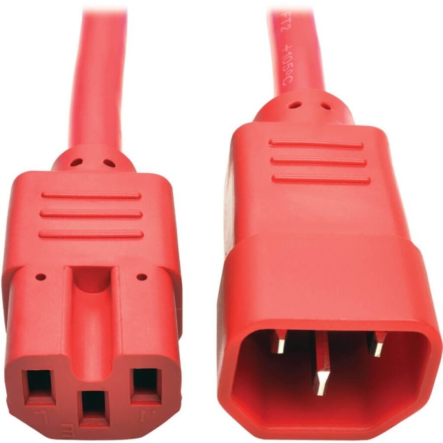 Tripp Lite P018-006-ARD power cable Red 70.9" (1.8 m) C14 coupler C15 coupler