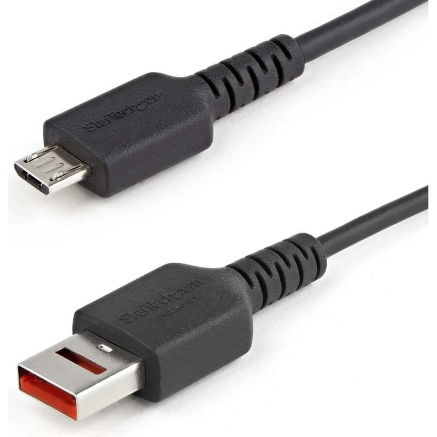 StarTech.com USBSCHAU1M USB cable USB 2.0 39.4" (1 m) USB A Micro-USB B Black