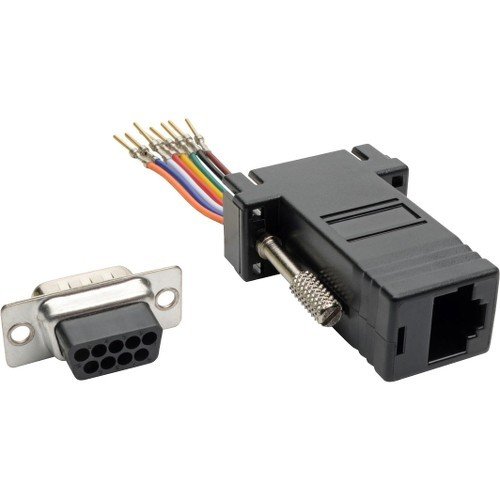 Tripp Lite P440-89FM cable gender changer DB9 RJ45 Black
