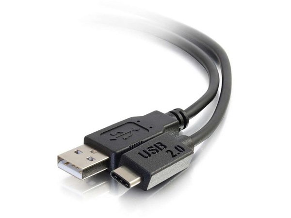 C2G 28871 USB cable 72" (1.83 m) USB 2.0 USB A USB C Black