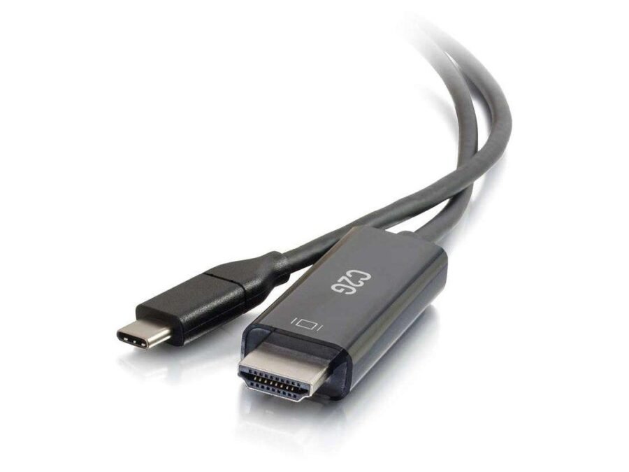 C2G CG26889 70.9" (1.8 m) USB Type-C HDMI Type A (Standard) Black