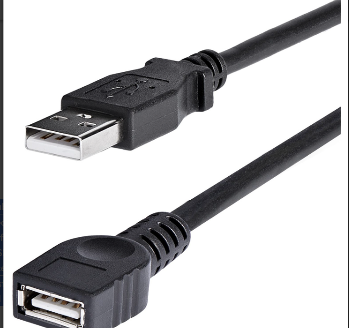 StarTech.com USBEXTAA6BK USB cable 72" (1.83 m) USB A Black