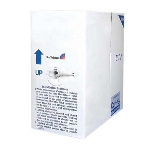 StarTech.com WIRC6PATWHRL networking cable White 12003.9" (304.9 m) Cat6 U/UTP (UTP)