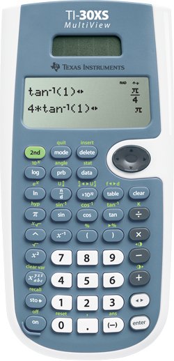 Texas Instruments TI-30XS calculator Pocket Scientific Blue, Light Blue