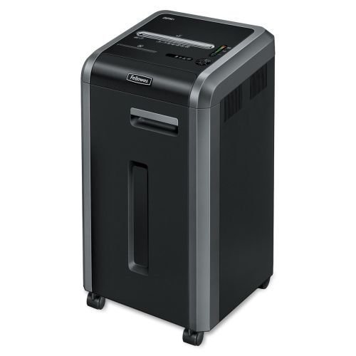 Fellowes C-225Ci paper shredder Cross shredding Black, Silver