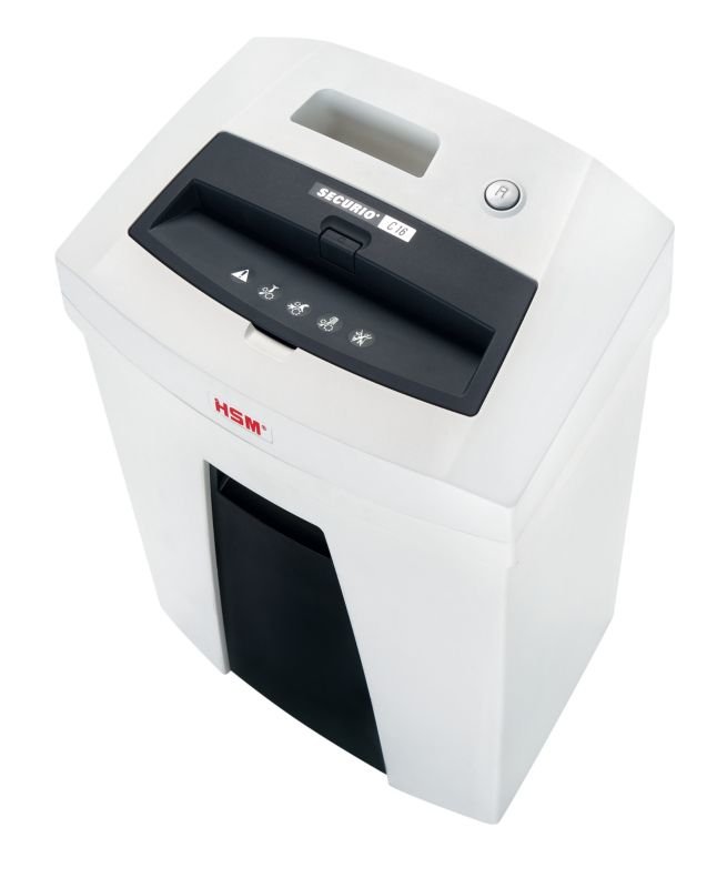 HSM SECURIO C16 paper shredder Strip shredding 8.78" (22.3 cm) 58 dB White