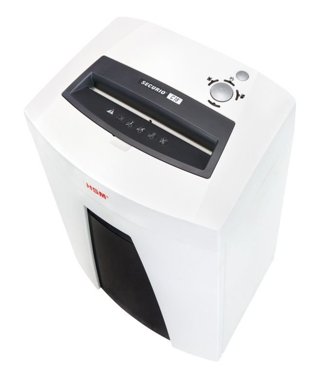 HSM HSM1912 paper shredder Cross shredding 9.09" (23.1 cm) 58 dB White