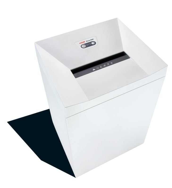 HSM Pure 830 paper shredder Strip shredding 0.125" (3.17 mm) Anthracite, White