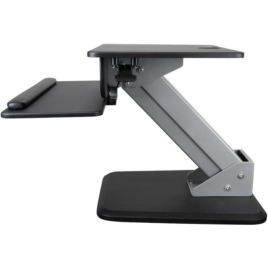 StarTech.com ARMSTS multimedia cart/stand Black, Silver Flat panel Multimedia stand