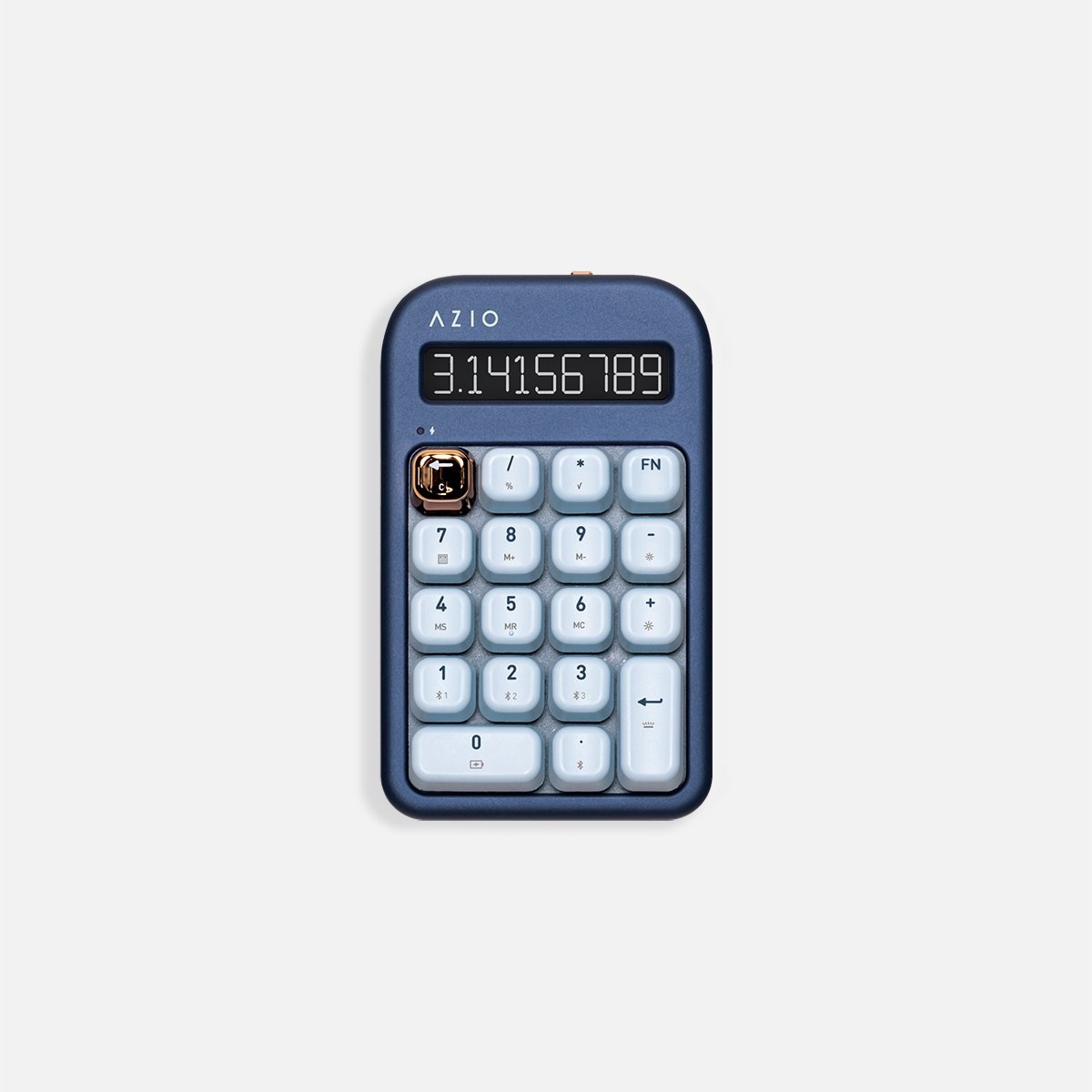 Azio IN105-US calculator Pocket Basic Blue