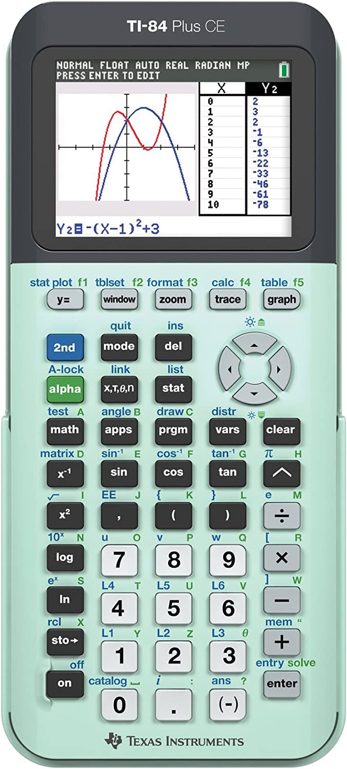 Texas Instruments Nspire calculator Pocket Graphing Mint color