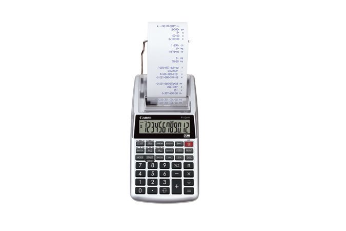 Canon P1-DHV-3 calculator Desktop Printing Silver