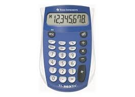 Texas Instruments TI-503 SV calculator Pocket Basic Blue