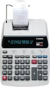 Canon P170-DH-3 calculator Desktop Printing Silver