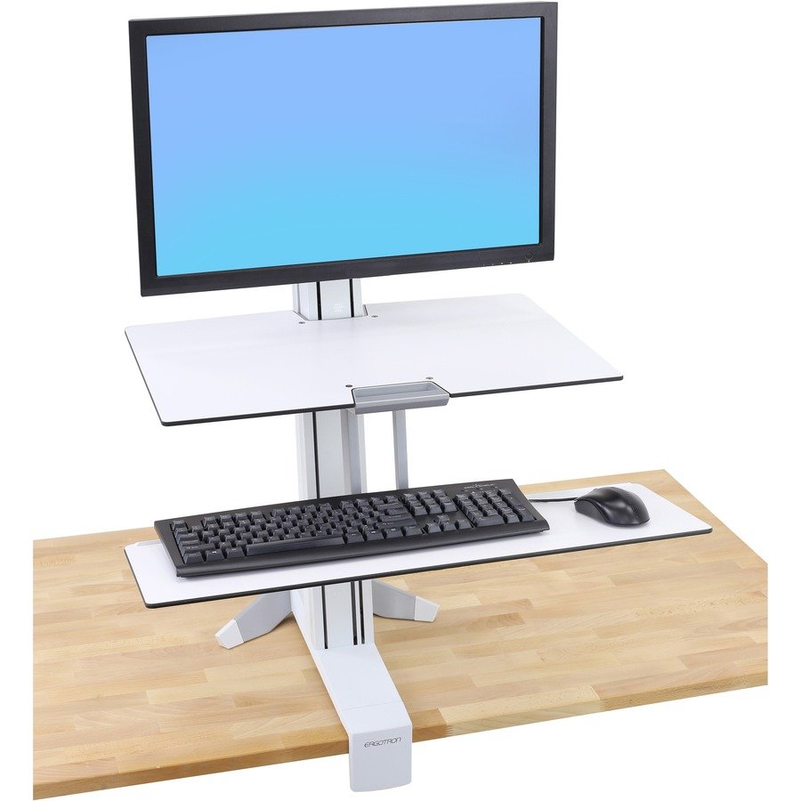 Ergotron WorkFit-S White PC Multimedia stand