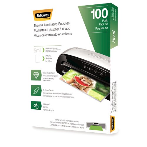 Fellowes 5743501 laminator pouch 100 pc(s)