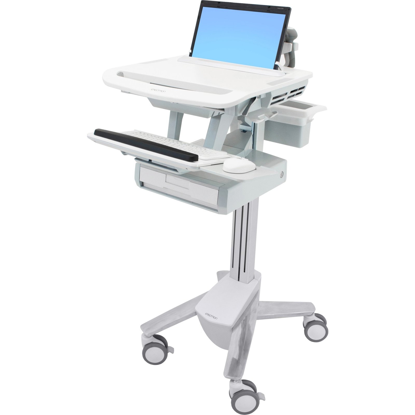 Ergotron StyleView Aluminum, Gray, White Laptop Multimedia cart